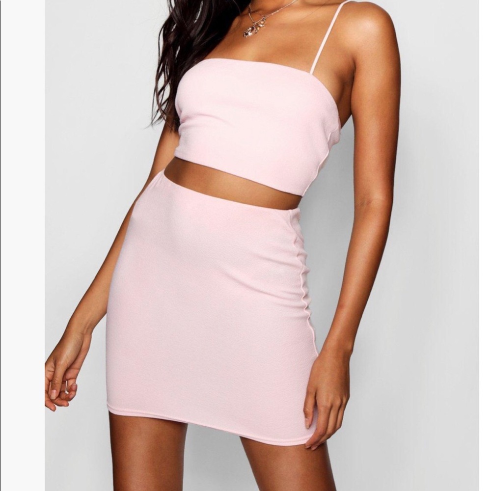 Two piece skirt set
